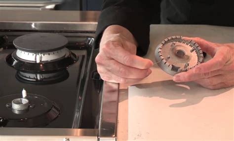 cleaning rangemaster gas jets
